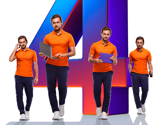 Великолепная четверка Ростелеком в&nbsp;село Воробьёво (Новосибирская область)